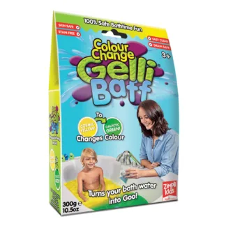 Colour Change Gelli Baff Yellow to Green by Zimpli Kids