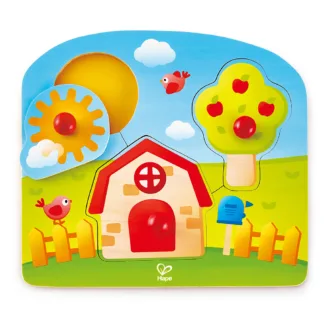Country Peg Puzzle by Hape