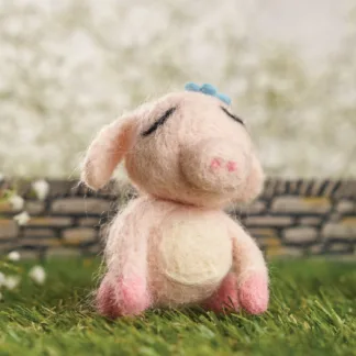 Needle Felting Little Piggy by Simply Make