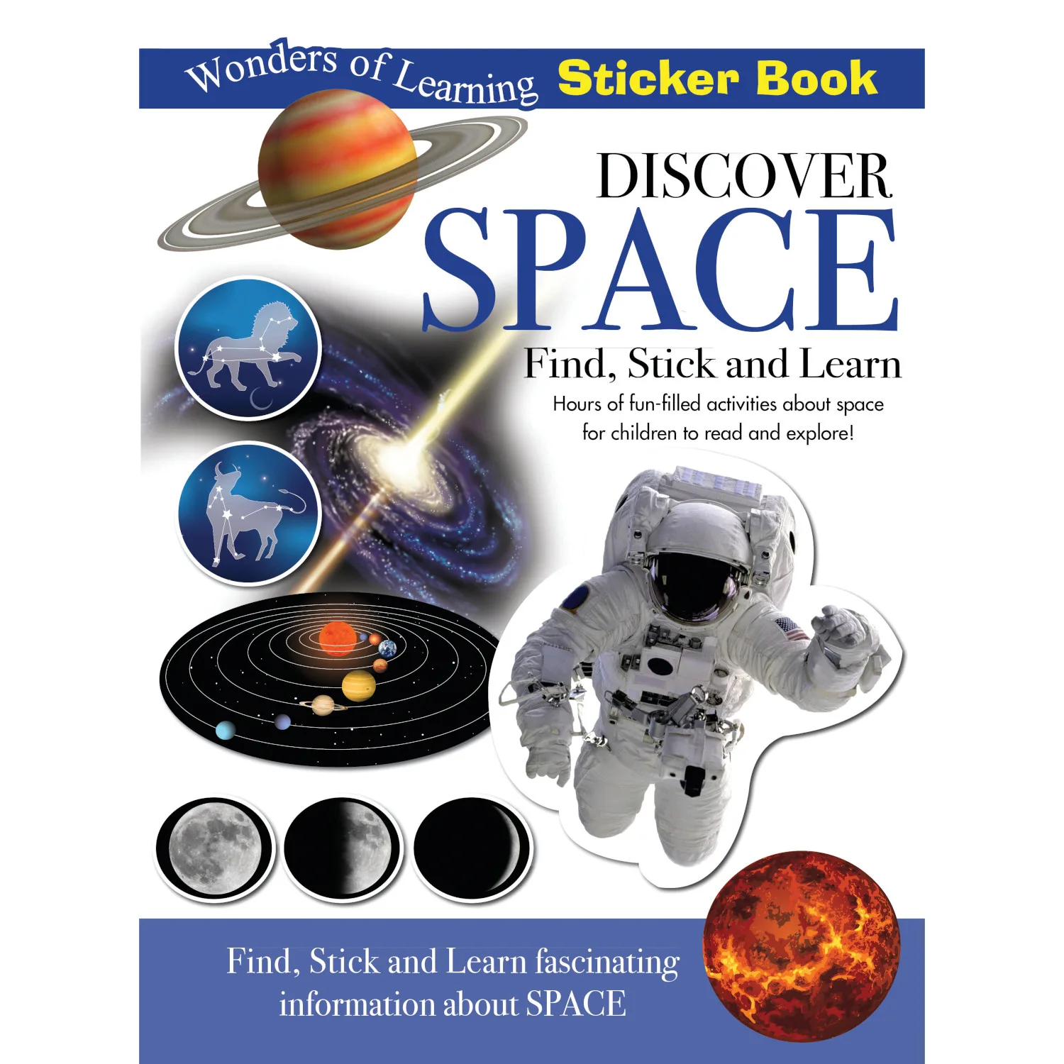 Discover Space Sticker Book by Wonders of Learning