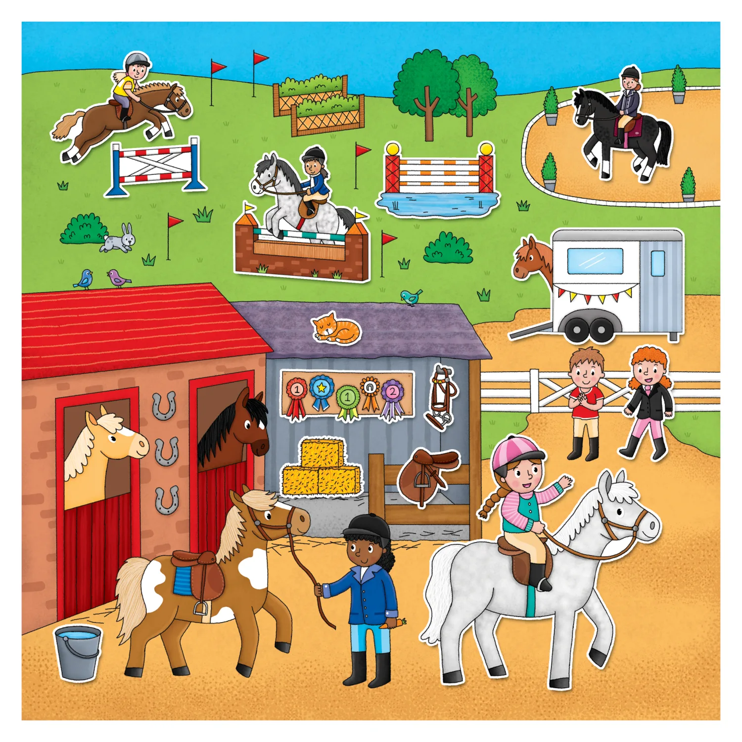 Sports Reusable Sticker Book by Galt