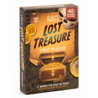 Lost Treasure Logic Puzzles by Professor Puzzle