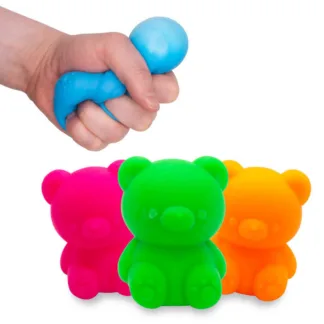 Scrunchems Squishy Neon Scented Bear by Tobar