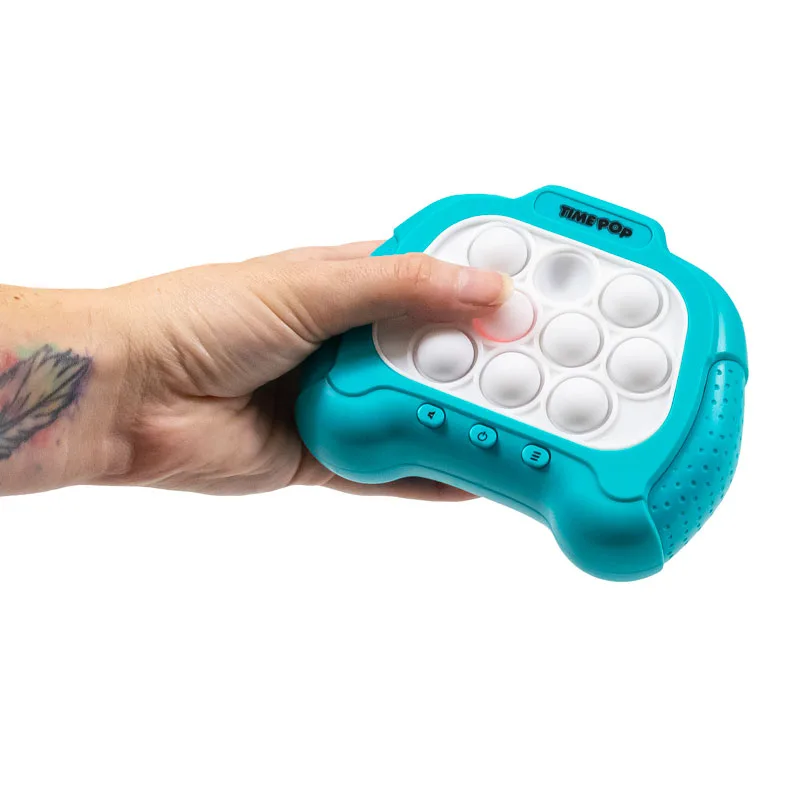 Light Up Push Popper Game Blue by HGL