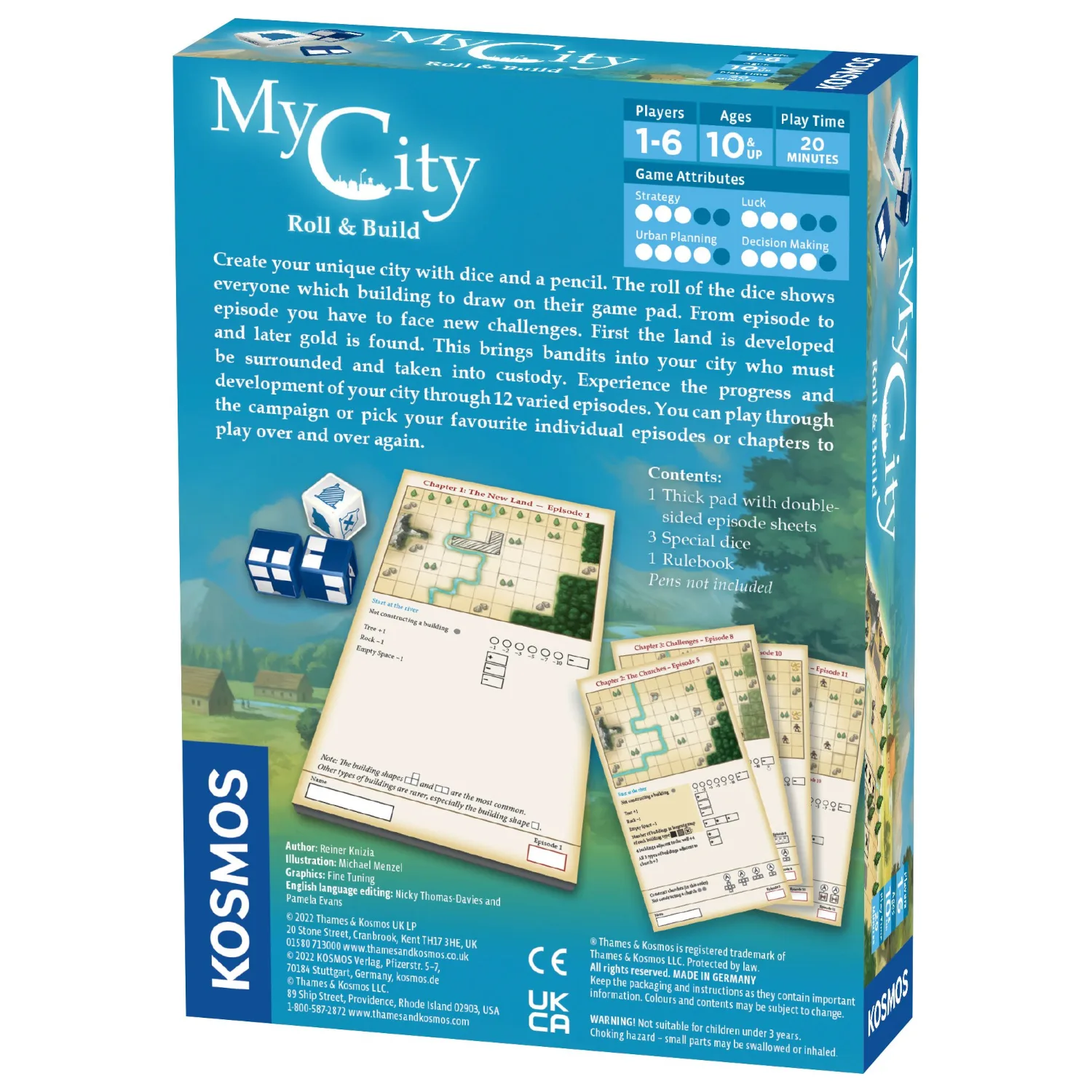 My City Roll and Build by Kosmos Games