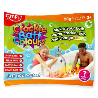 Crackle Baff Colours Foil Bag by Zimpli Kids