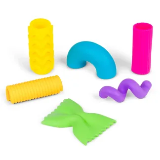 Scrunchems Stretchy Squeezy Pasta Shapes by Tobar