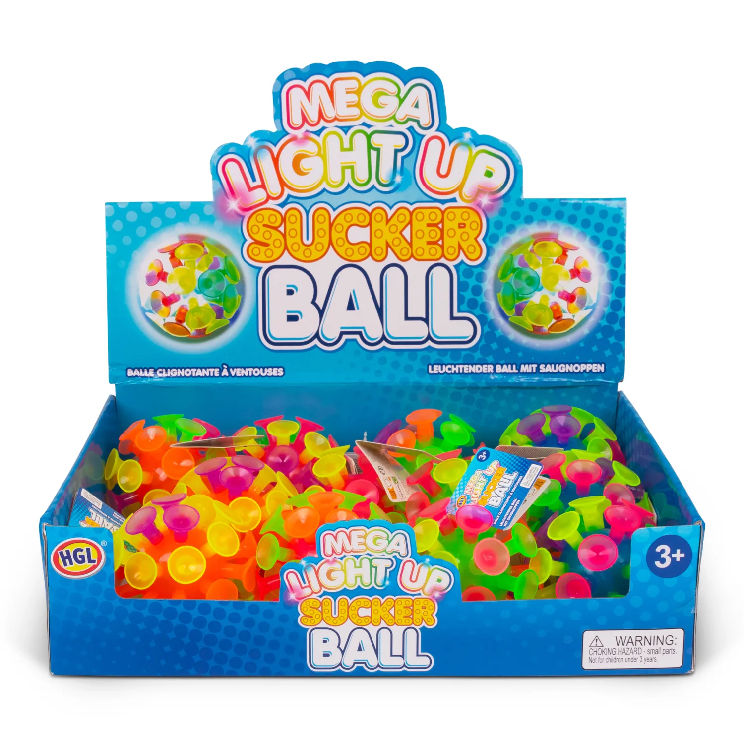 Mega Light Up Sucker Ball by HGL